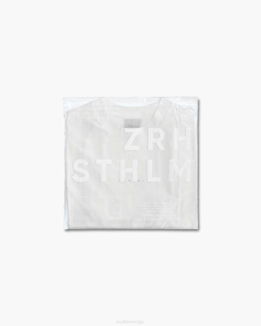 INUIKII kvinnor t-shirt i ekologisk bomull F4NR272 kläder vit