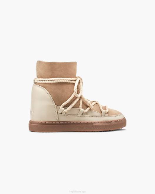 INUIKII kvinnor klassisk wedge F4NR154 Skodon beige