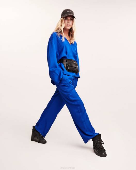 INUIKII kvinnor klassisk wedge F4NR155 Skodon svart