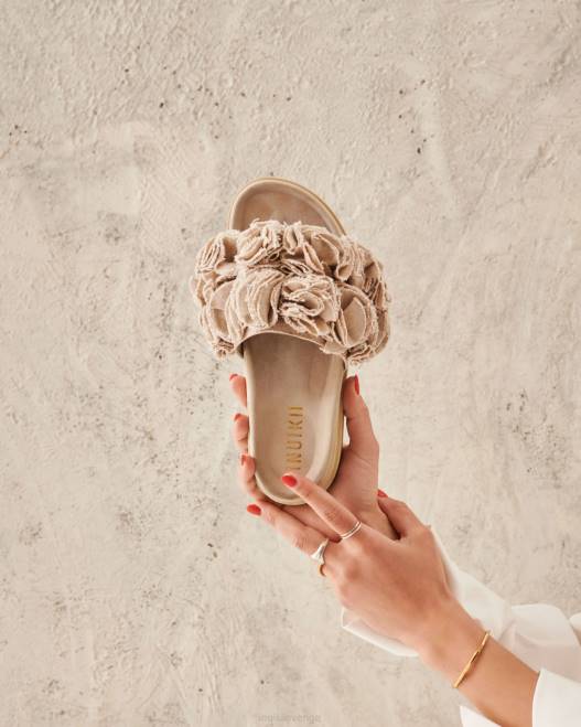 INUIKII kvinnor lory lu F4NR79 Skodon beige