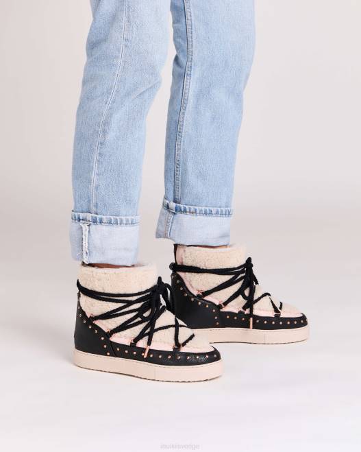 INUIKII kvinnor lockig rock F4NR165 Skodon kronblad