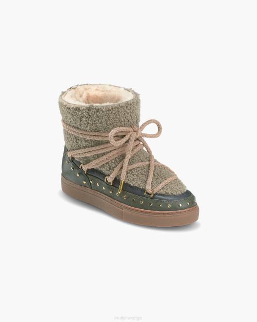 INUIKII kvinnor lockig rock F4NR168 Skodon skog