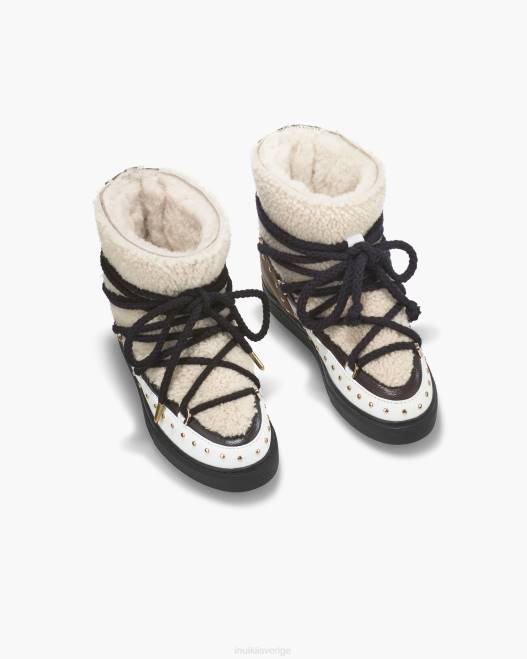 INUIKII kvinnor lockig stenkil F4NR174 Skodon grädde