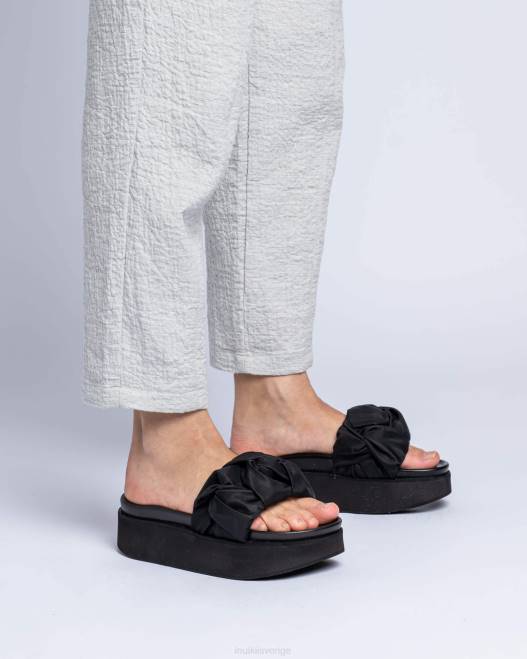 INUIKII kvinnor fjordblommaplattform F4NR71 Skodon svart