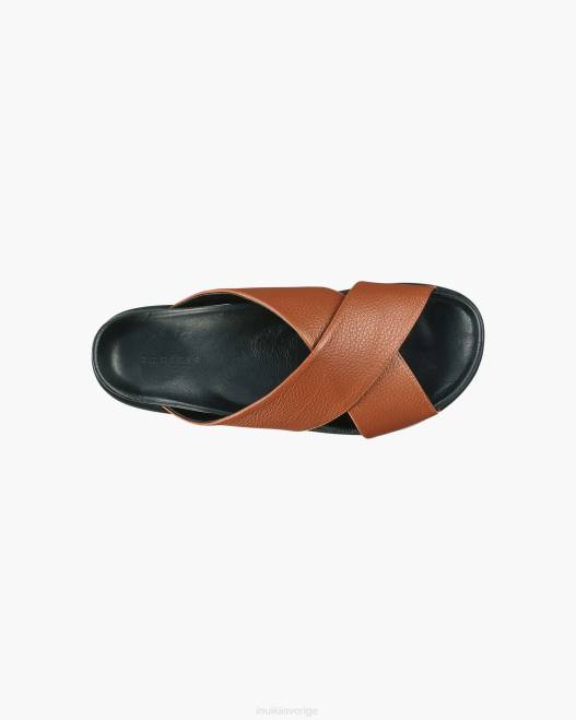 INUIKII män korsade F4NR346 Skodon brun