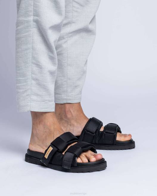 INUIKII män puffer dubbelband F4NR355 Skodon svart