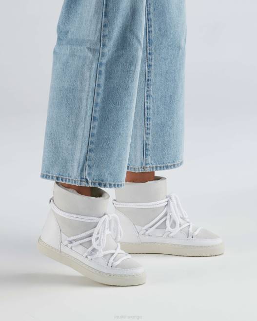 INUIKII kvinnor klassiska sneaker F4NR143 Skodon vit