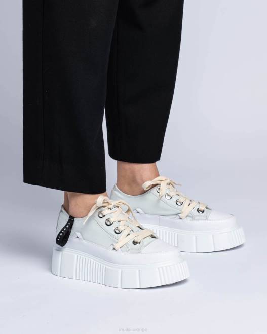 INUIKII kvinnor matilda canvas låg 23 F4NR44 Skodon ljusgrå