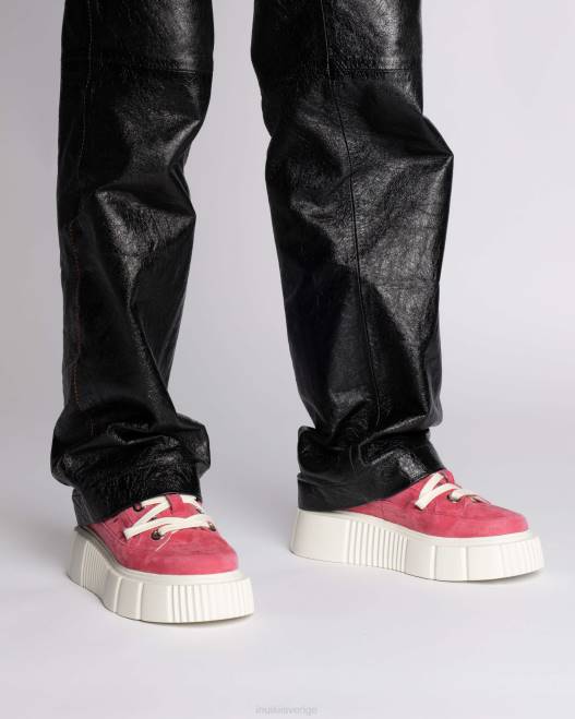 INUIKII kvinnor matilda mocka låg F4NR55 Skodon rosa