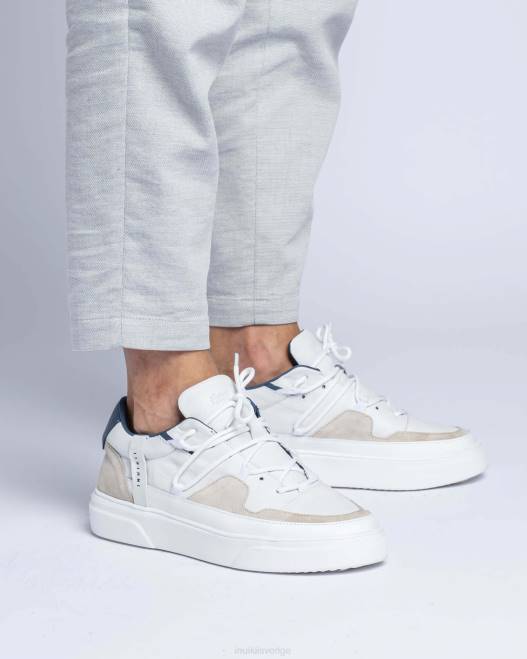 INUIKII män hugo accent F4NR337 Skodon vit blå