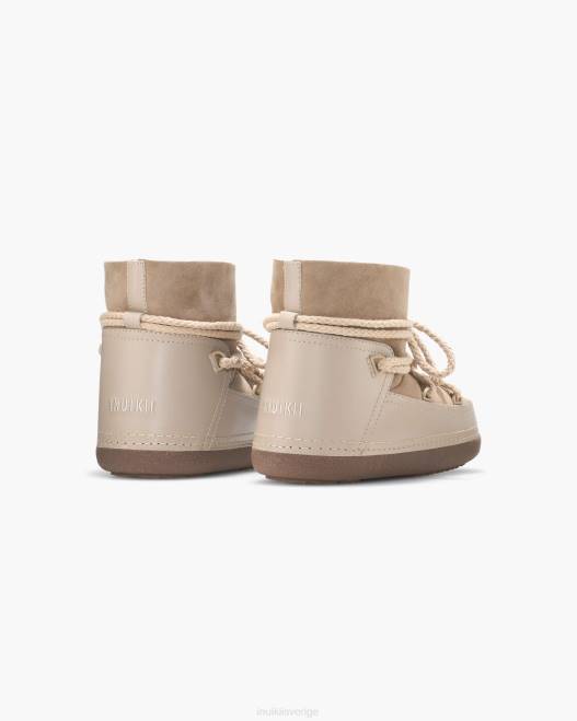 INUIKII kvinnor klassisk stövel F4NR119 Skodon beige