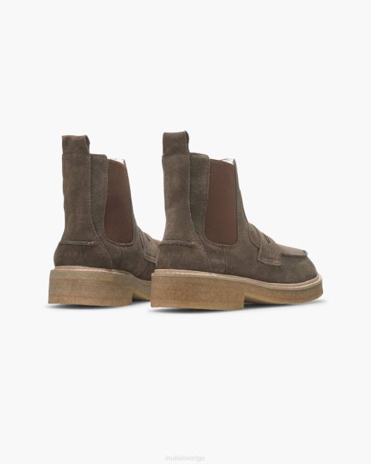 INUIKII män chelsea velour F4NR363 Skodon caffe