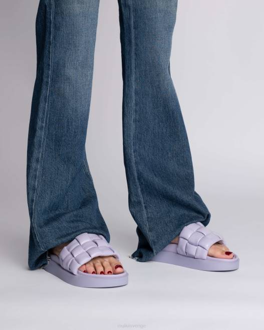 INUIKII kvinnor flätad vegan F4NR93 Skodon lila