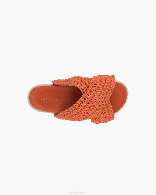 INUIKII kvinnor vävd F4NR23 Skodon orange