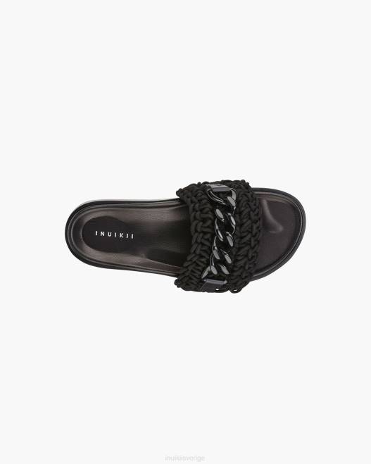 INUIKII kvinnor vävd kedja F4NR13 Skodon svart