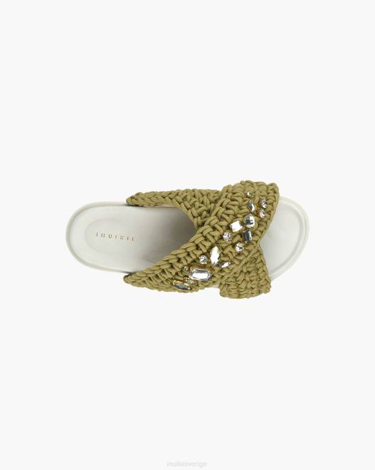 INUIKII kvinnor vävda stenar F4NR11 Skodon kaki