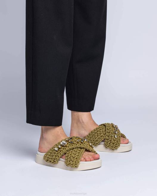 INUIKII kvinnor vävda stenar F4NR11 Skodon kaki