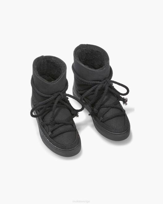 INUIKII kvinnor abaca F4NR113 Skodon svart