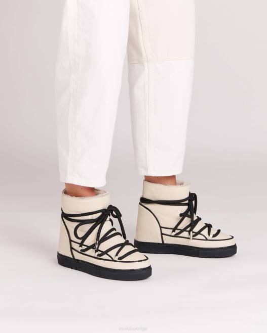 INUIKII kvinnor helläderpastell F4NR200 Skodon beige