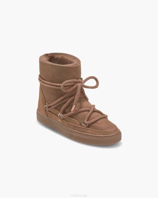 INUIKII kvinnor klassisk nabuk F4NR132 Skodon brun