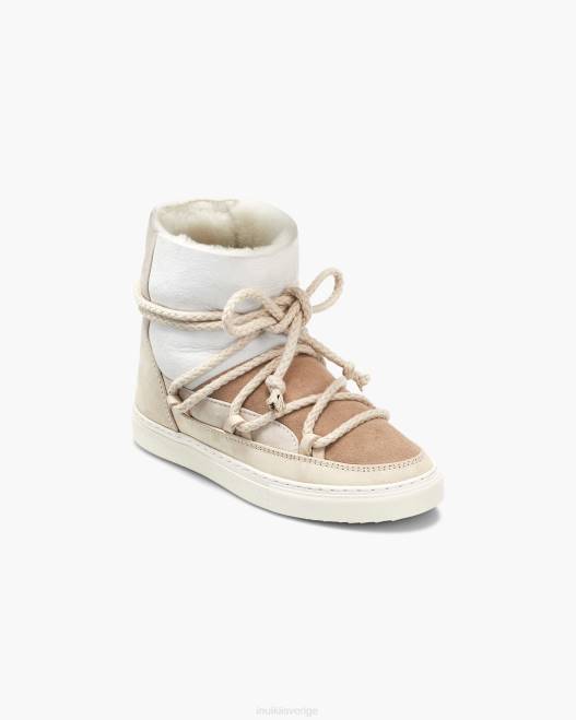 INUIKII kvinnor lapptäcke F4NR231 Skodon off-white