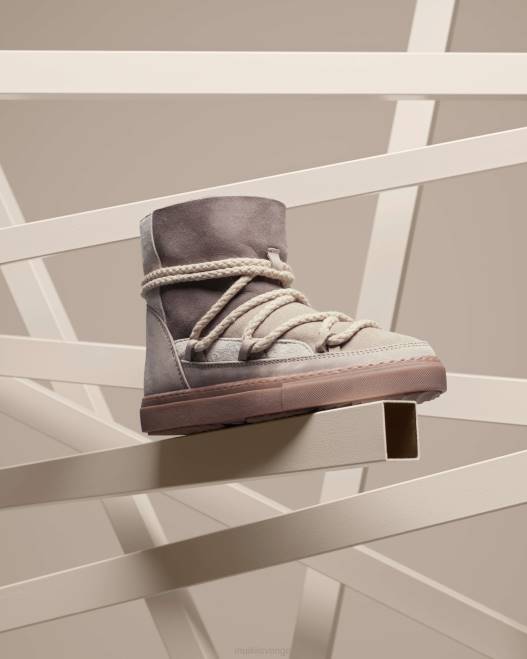 INUIKII kvinnor lapptäcke F4NR232 Skodon beige