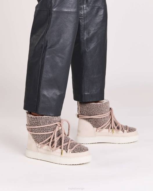 INUIKII kvinnor lockig F4NR158 Skodon taupe