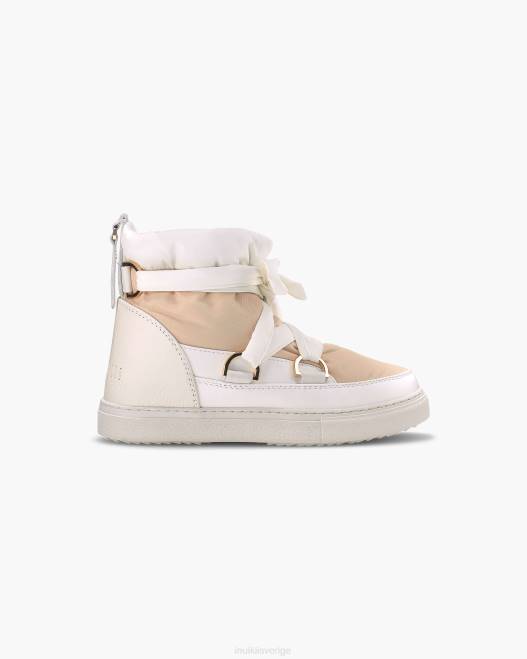 INUIKII kvinnor puffersnören F4NR238 Skodon off-white