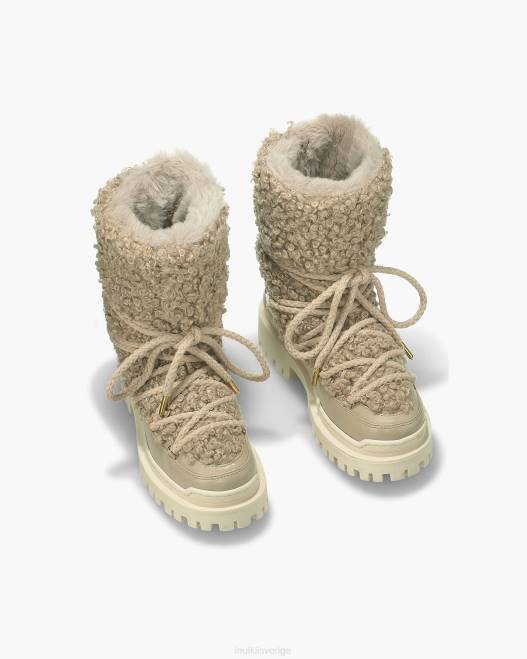 INUIKII kvinnor riccio vegansk F4NR245 Skodon beige
