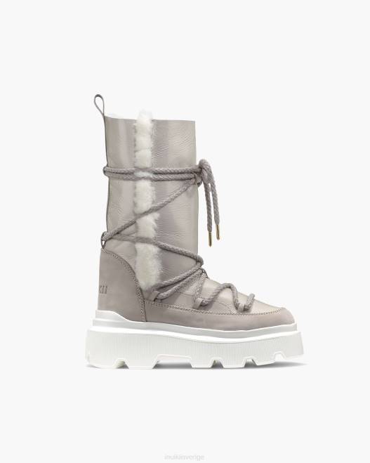 INUIKII kvinnor uthållighet mysigt låg F4NR180 Skodon vit