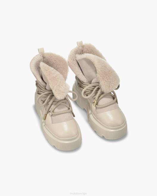 INUIKII kvinnor uthållighetsvandring F4NR188 Skodon grädde