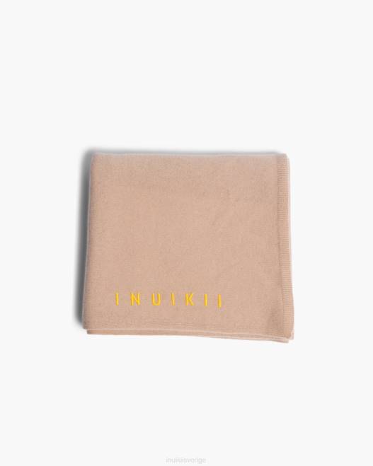 INUIKII kvinnor oversized ullscarf F4NR310 Tillbehör beige